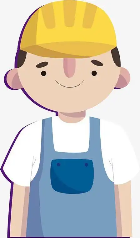 戴安全帽的工程师(1132x1697)png勘测员测量员卡通人物(1755x2632)ai